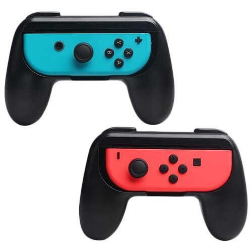 Dobe Чехол-держатель для контроллера Joy-Con консоли Nintendo Switch (TNS-851), черный