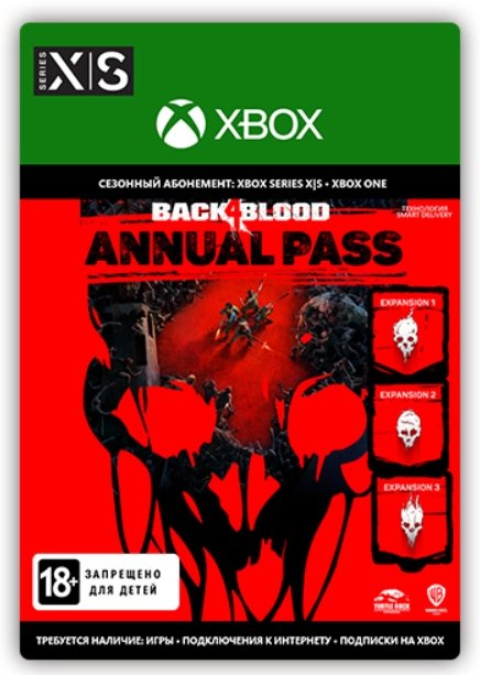 Back 4 Blood. Annual Pass. Дополнение [Xbox, Цифровая версия] (Цифровая версия)