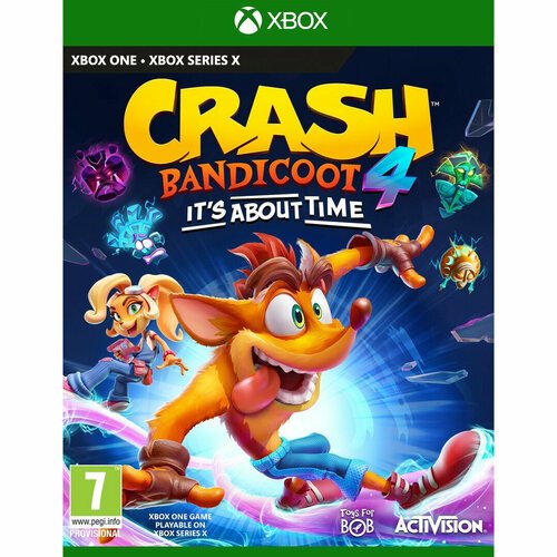 Игра для Xbox Crash Bandicoot 4: Это Вопрос Времени (EN Box) (русские субтитры)
