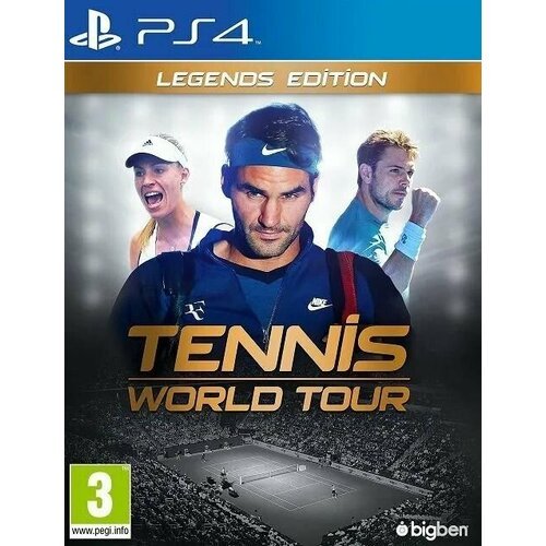 Игра Tennis World Tour: Legends Edition ( PlayStation 4 Русские субтитры )