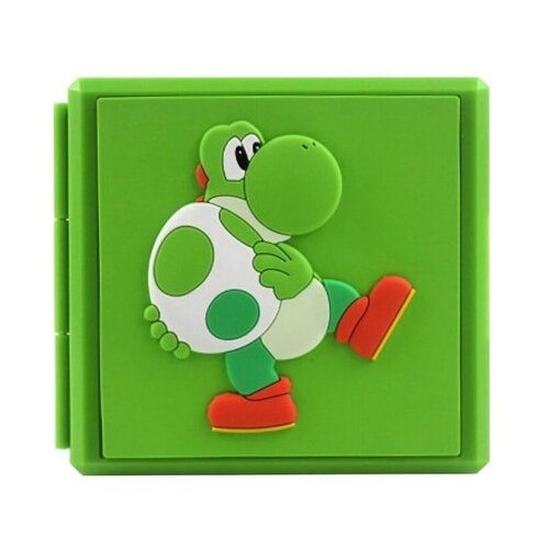 HORI Кейс для хранения 12 игровых карт Yoshi для консоли Nintendo Switch/Nintendo Switch Lite, Mario & Yoshi