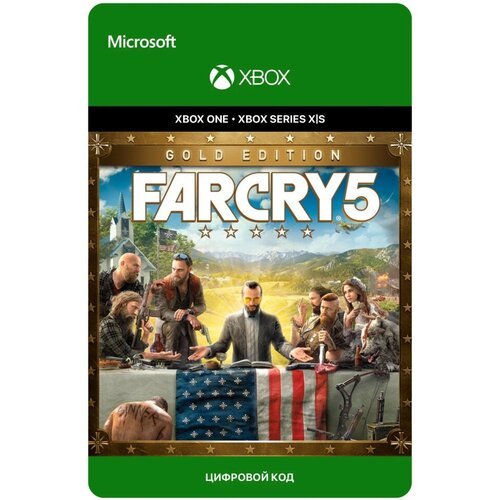 Игра Far Cry 5 Gold Edition для Xbox One/Series X|S (Аргентина), русский перевод, электронный ключ