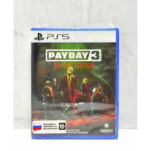 PayDay 3 Day One Edition Русские субтитры Видеоигра на диске PS5