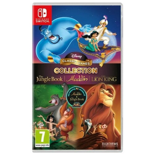 Disney Classic Games: The Jungle Book, Aladdin & The Lion King [NSW, английская версия]
