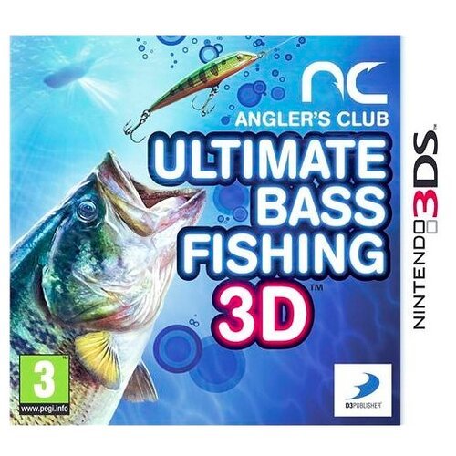 Игра Angler's Club: Ultimate Bass Fishing 3D для Nintendo 3DS, картридж