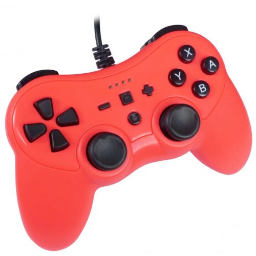 Subsonic Pro-S Red Colorz Wired Controller For Nintendo Switch
