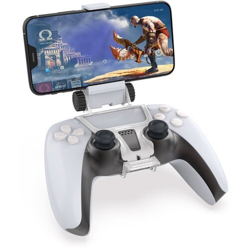 Держатель крепление для телефона на геймпад от Sony PlayStation 5 (PS5) DualSense для игры на телефоне Mobile Phone Clamp DOBE TP5-0527B
