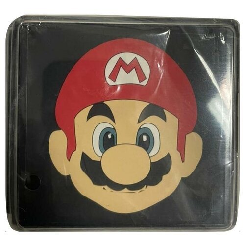 Кейс для хранения картриджей Super Mario Face (NSW-038U) (Черный) (Switch)