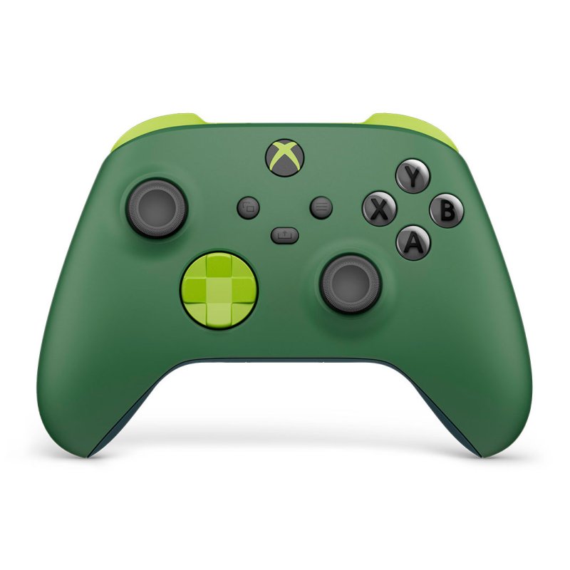 Беспроводной геймпад Microsoft Xbox Remix Special Edition, зеленый