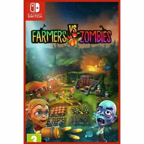 Игра Farmers vs Zombies (Nintendo Switch, русская версия)