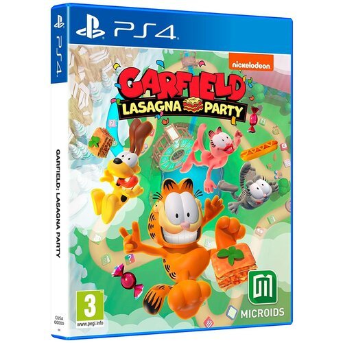 Игра PS4 - Garfield Lasagna Party (русские субтитры)