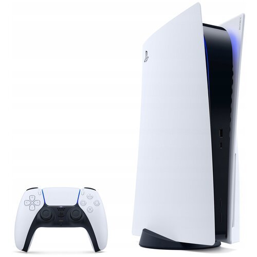 Игровая приставка Sony PlayStation 5, с дисководом, 825 ГБ SSD, Ghost of Tsushima, белый