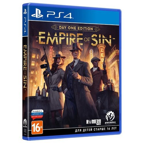 Игра Empire of Sin. Издание первого дня Издание первого дня для PlayStation 4