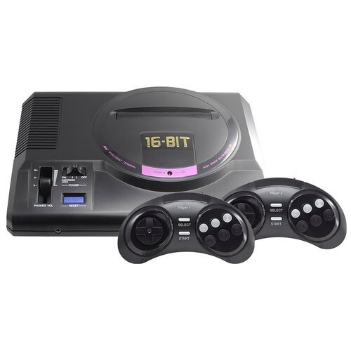 Игровая приставка SEGA Retro Genesis HD Ultra + 150 игр (2 беспроводных 2.4 ГГц джойстика, HDMI кабель)