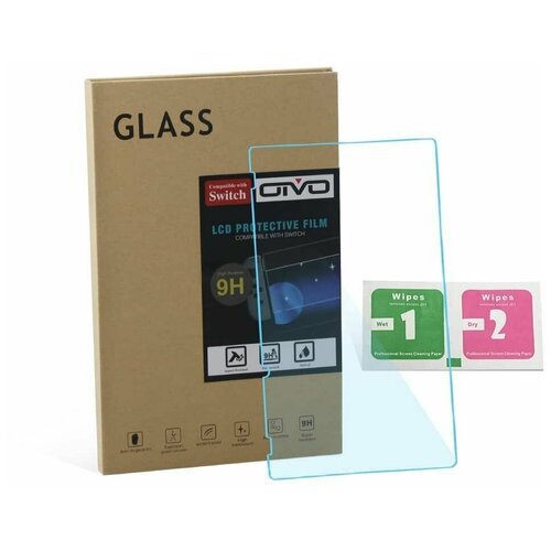 Защитное стекло 2.5D для Nintendo Switch премиум качества 9H 0.26мм