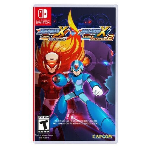 Игра Mega Man X Legacy Collection 1+2 Legacy Collection для Nintendo Switch