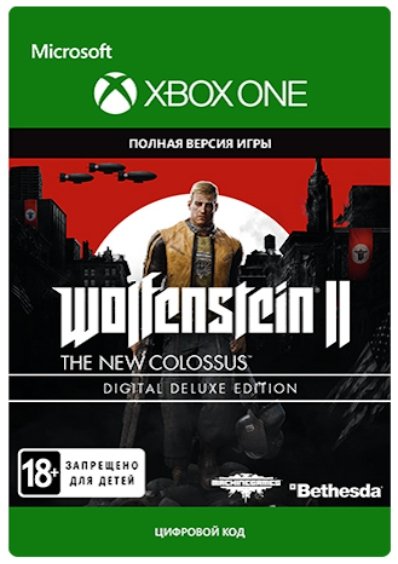 Wolfenstein II: The New Colossus. Digital Deluxe [Xbox One, Цифровая версия] (Цифровая версия)