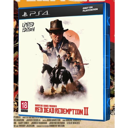 'Эксклюзивная обложка по мотивам игры Red Dead Redemption 2 для PS4