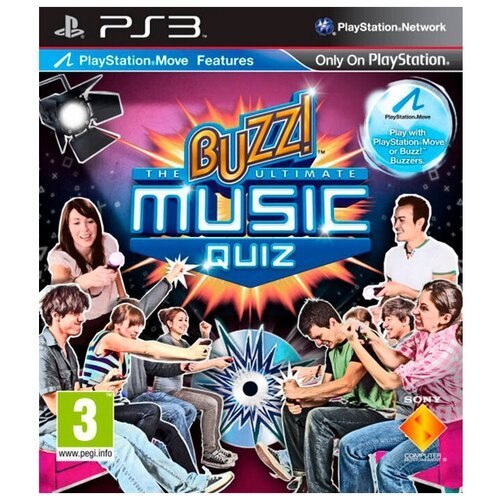Игра для PlayStation Portable Buzz! The Ultimate Music Quiz