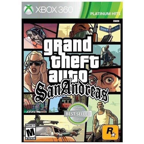 GTA: Grand Theft Auto: San Andreas (Xbox 360/Xbox One) английский язык