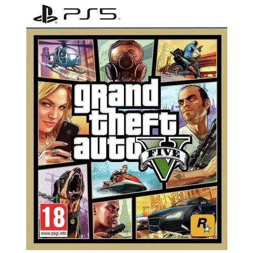 Игра Grand Theft Auto V / GTA 5 [Русские субтитры] PS5