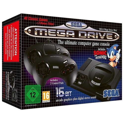 Игровая приставка SEGA Mega Drive Mini + 42 игры