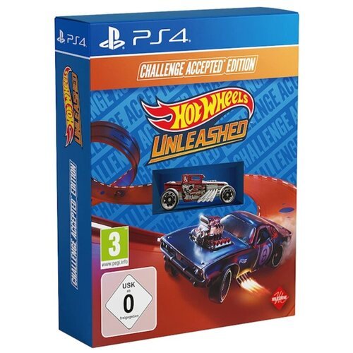 Игра для PlayStation 4 Hot Wheels Unleashed: Challenge Accepted Edition, русские субтитры