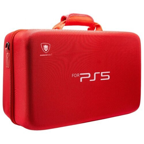 Сумка для консоли и аксессуаров Deadskull Travel Handbag (PS5) (Red)