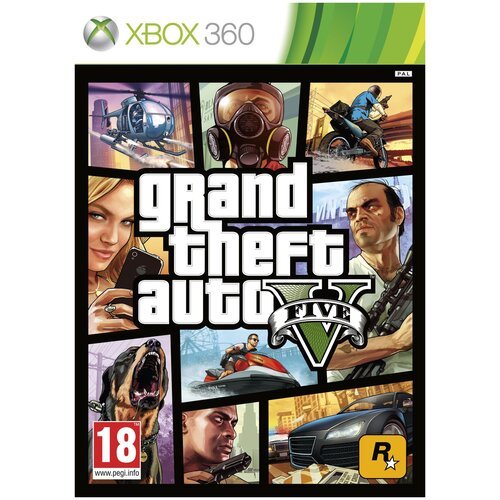 Игра Grand Theft Auto V для Xbox 360, все страны