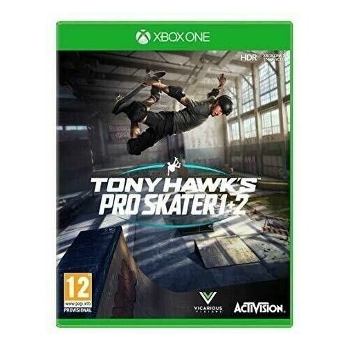 Игра Tony Hawk's Pro Skater 1 + 2 диск (Xbox Series, Xbox One, Английская версия)