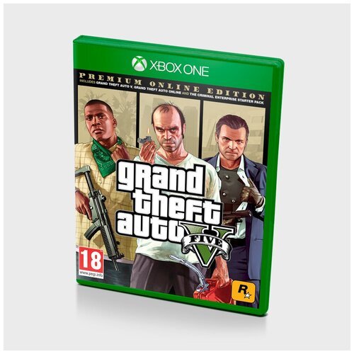 Игра GTA 5: Grand Theft Auto V Premium Online Edition Xbox One, Xbox Series, Русские субтитры