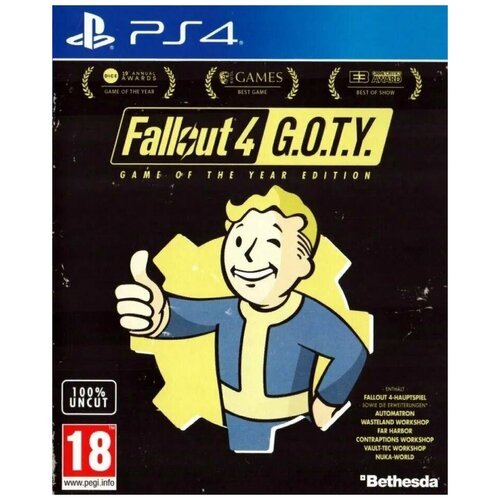 Игра Fallout 4 Издание Игра Года Game of the Year Edition (PlayStation 4, Английская версия)