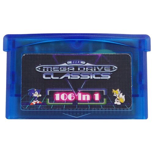 Картридж MyPads 106in1 игр для игровой приставки GBA Game Boy Advance