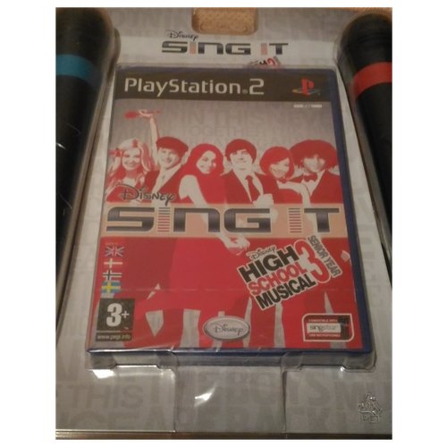 Игра для Playstation 2: High School Musical 3: Sing It! (+ 2 микрофона)