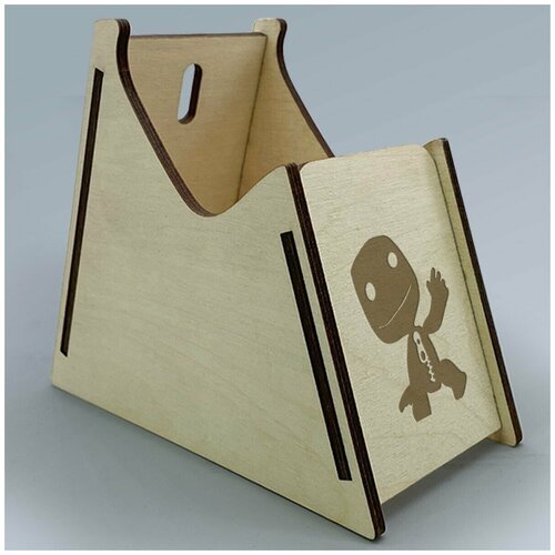 Деревянная подставка, держатель для геймпада джойстика Горка игры LittleBigPlanet 3 ps3, ps4, ps5, xbox, pc, switch - 119