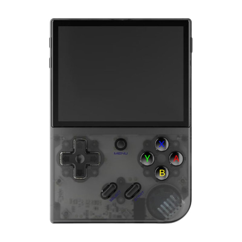 Портативная игровая консоль Anbernic RG35XX Plus, 1 ГБ/64 ГБ, H700 ARM Cortex-A53, прозрачный черный