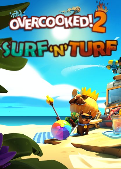 Overcooked! 2: Surf 'n' Turf. Дополнение [PC, Цифровая версия] (Цифровая версия)