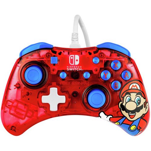 Wired Rockcandy Mario – Nintendo Switch Controller Nintendo