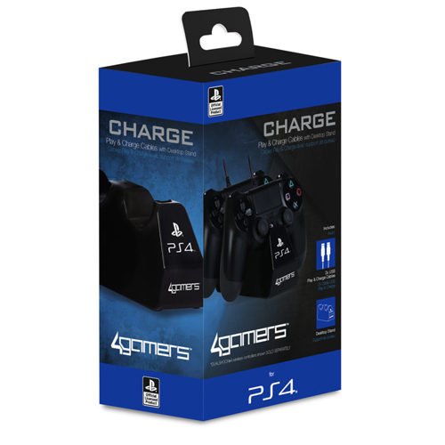 4Gamers Twin Play And Charge Cables