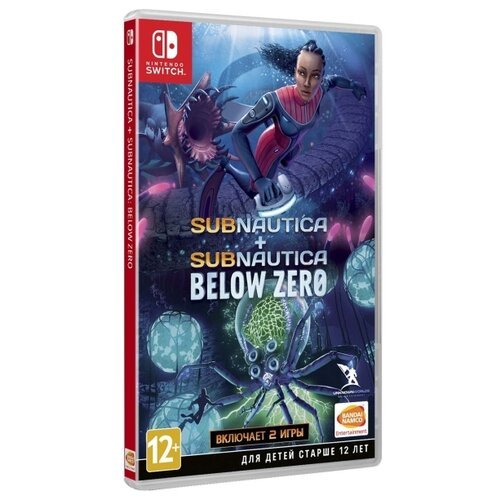Игра Subnautica + Subnautica: Below Zero для Nintendo Switch, картридж