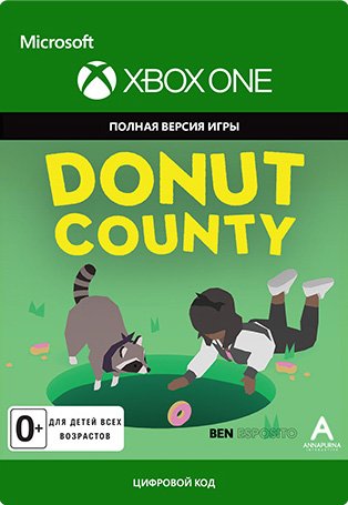 Donut County [Xbox One, Цифровая версия] (Цифровая версия)