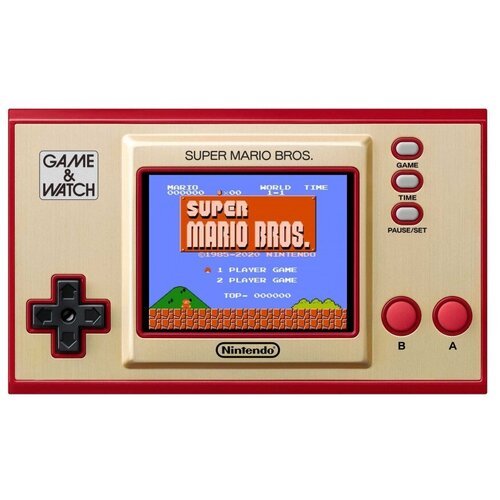 Игровая приставка Nintendo Game & Watch, Super Mario Bros., бежевый/красный