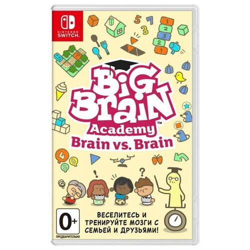 Игра Nintendo Big Brain Academy Brain vs. Brain Картридж Русская Версия