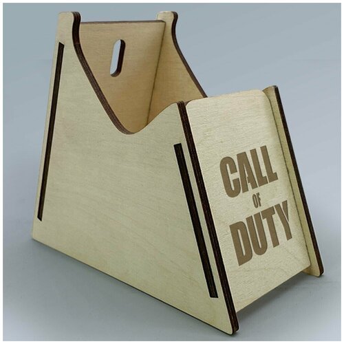 Деревянная подставка, держатель для геймпада Горка игры Call Of Duty Black Ops ps3, ps4, ps5, xbox, pc, switch - 2093