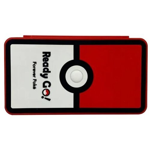 Кейс-футляр для хранений 24 картриджей Nintendo Switch Portable Storage Box (Pokeball)