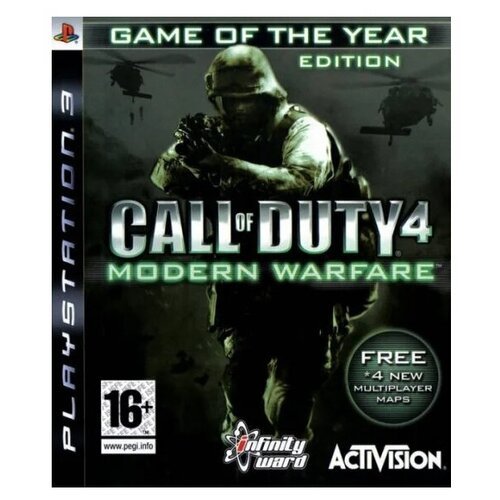Игра PS3 Call of Duty 4: Modern Warfare GOTY Edition