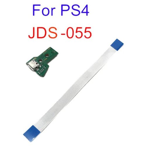 Плата JDS - 055 usb-разъем со шлейфом для зарядки беспроводного геймпада SONY PLAYSTATION DUALSHOCK 4