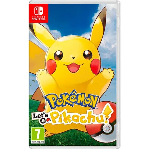 Картридж для Nintendo Switch Pokemon Lets go Pikachu англ Новый