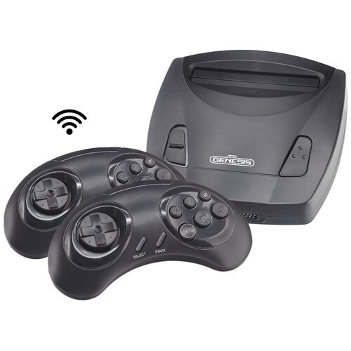 Игровая приставка Retro Genesis 8 Bit Junior Wireless + 300 игр (2 беспроводных джойстика)