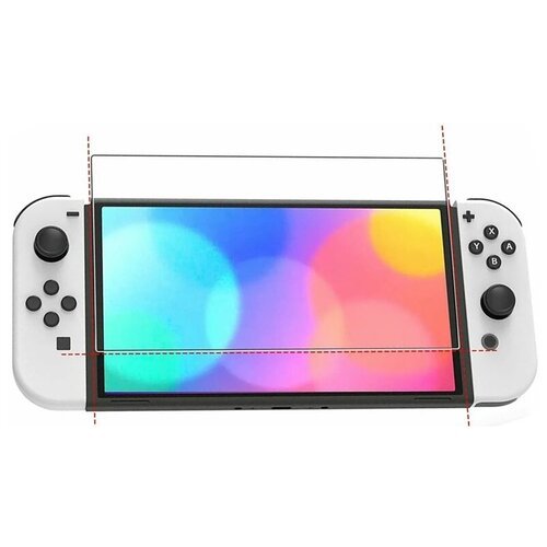 Защитное стекло с антибликом GAMETECH на экран для Nintendo Switch OLED